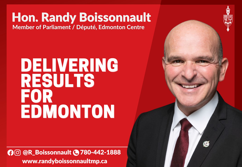 Hon. Randy Boissonnault, Edmonton