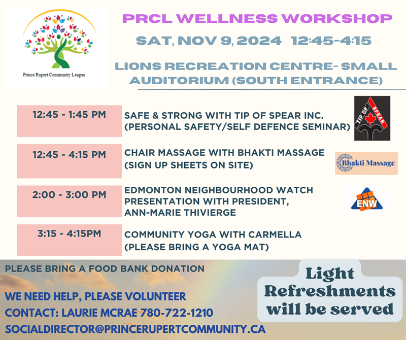 PRCL Wellness Workshop